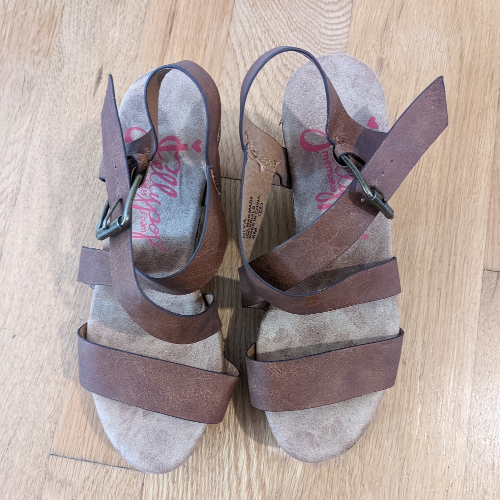 Wedge sandals size 8